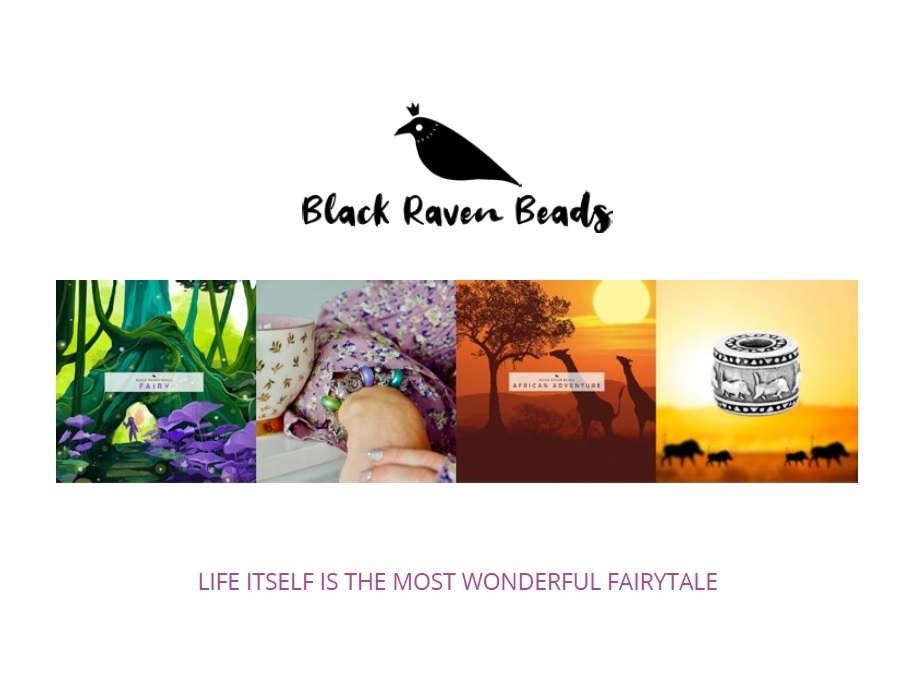 Sterling silver beads wholesale: Black Raven Beads
